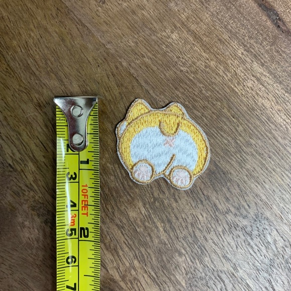 Corgi butt iron on patch - Picture 2 of 3